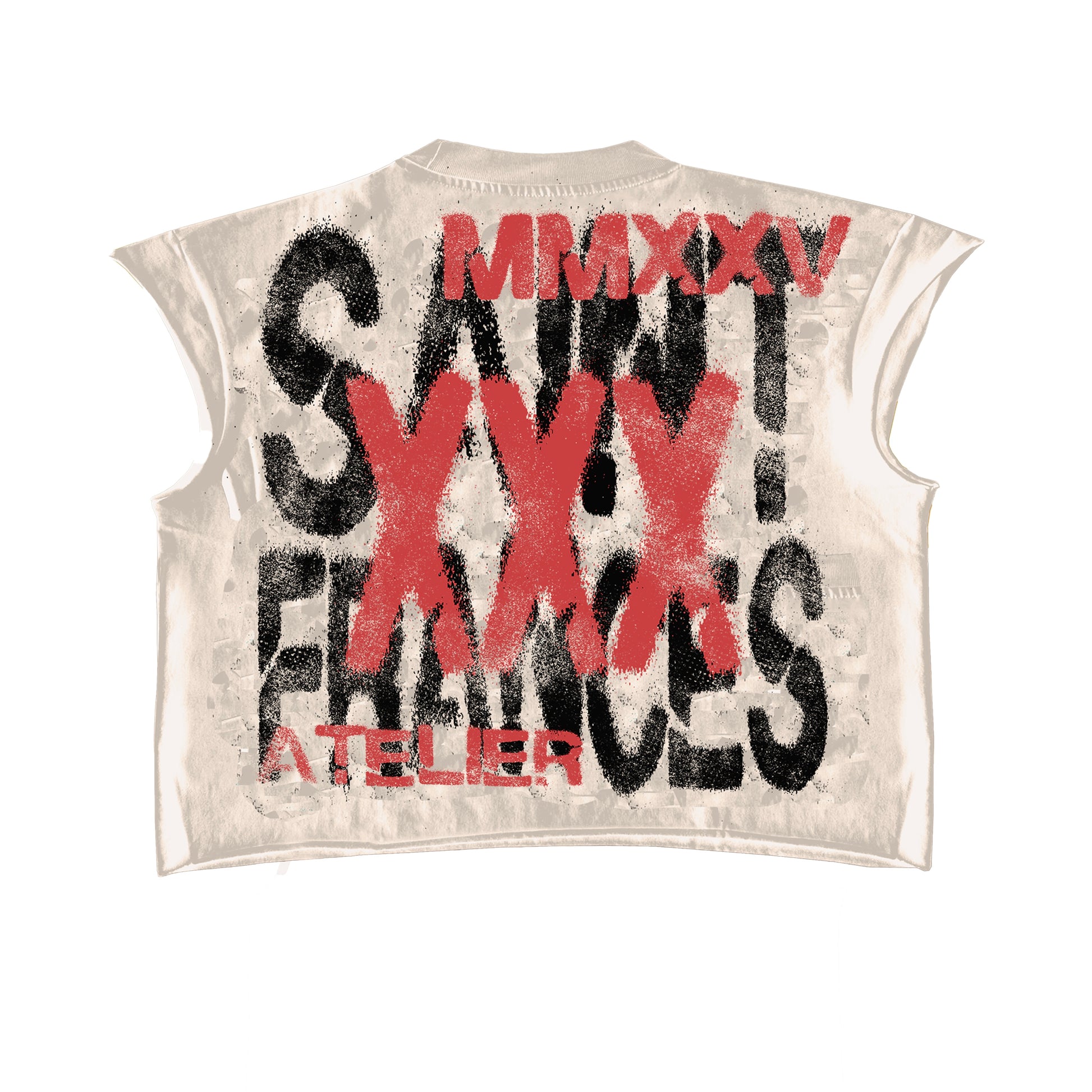 "VIGILANTE" Cream Tee