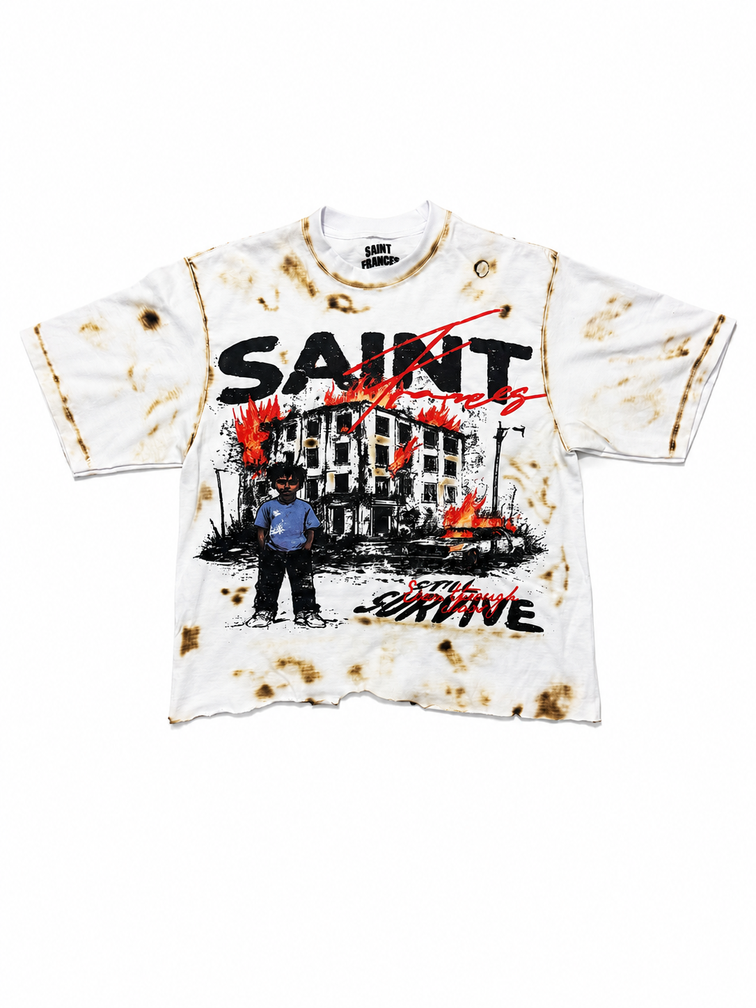 "SURVIVE" Inferno tee