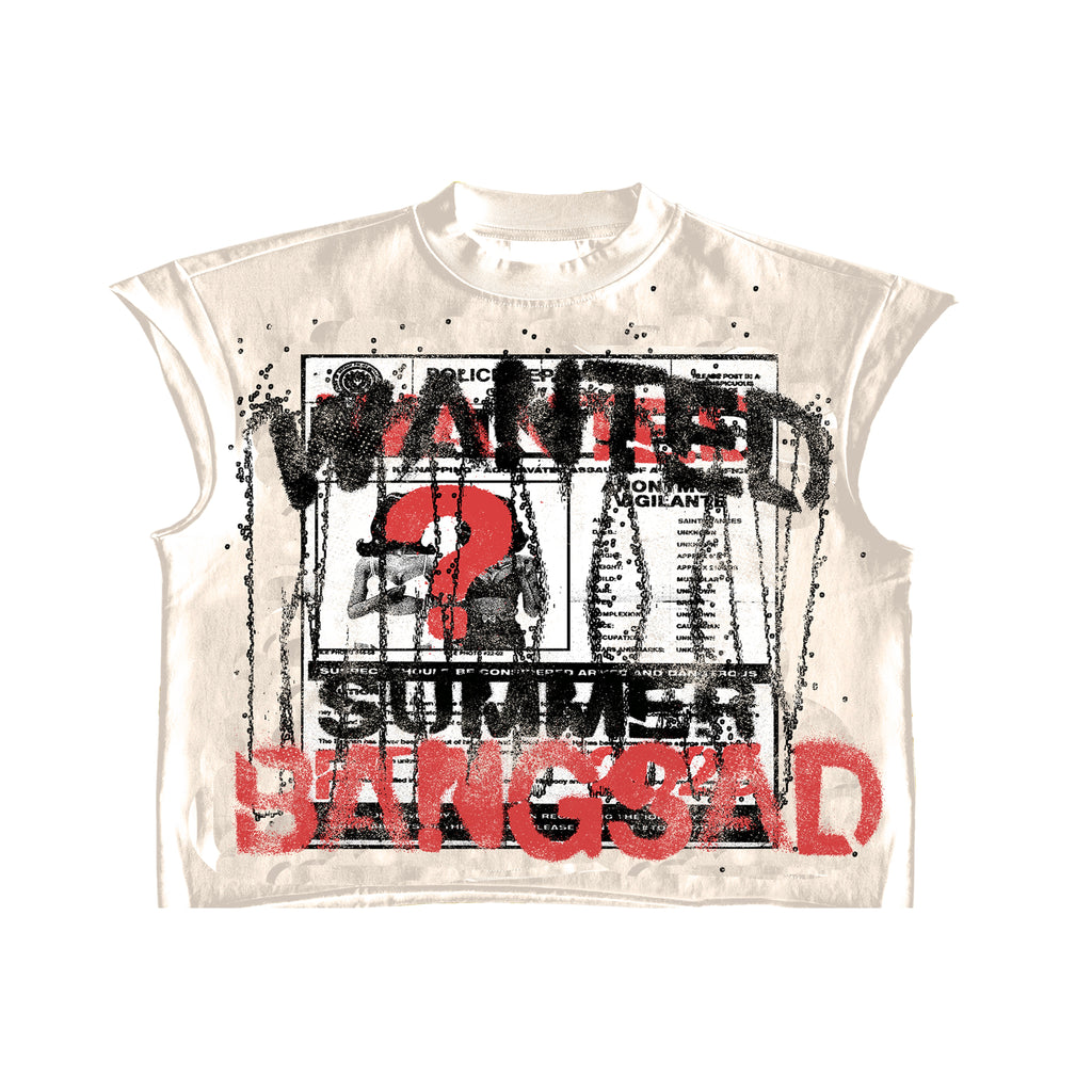 "VIGILANTE" Cream Tee
