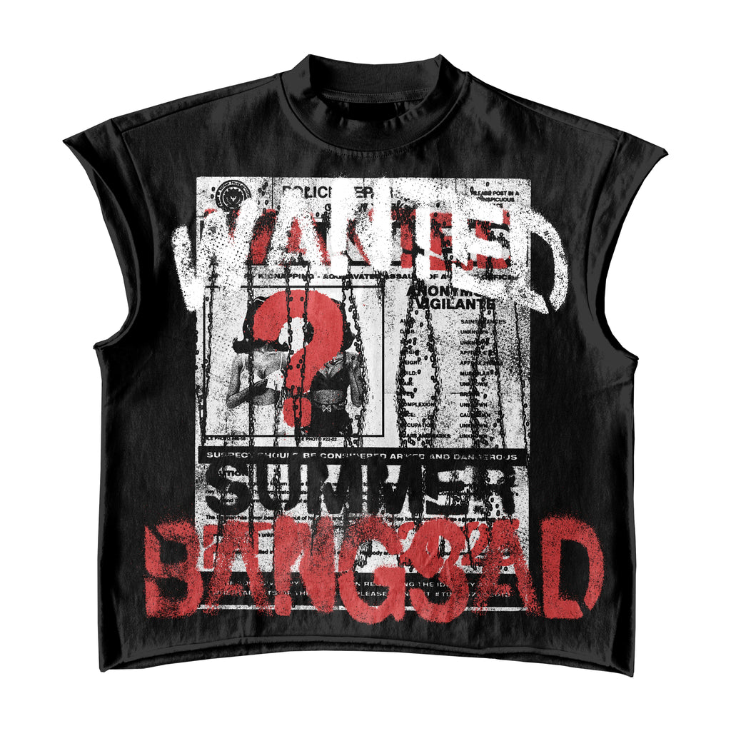 "VIGILANTE" Black Tee