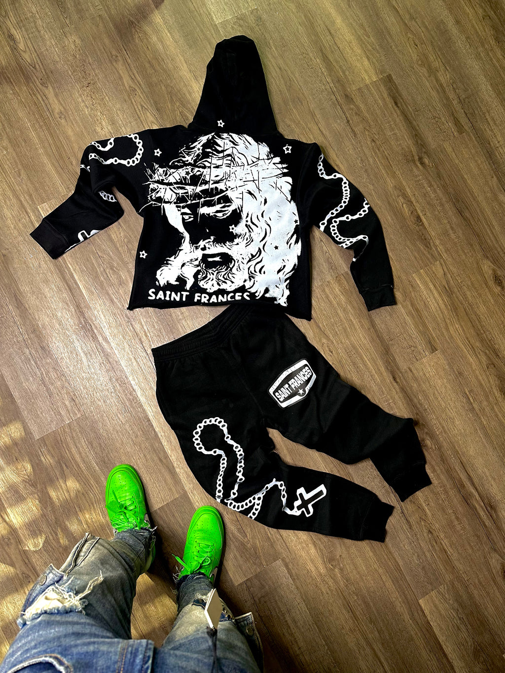 In Saint We Trust Jogger Suit