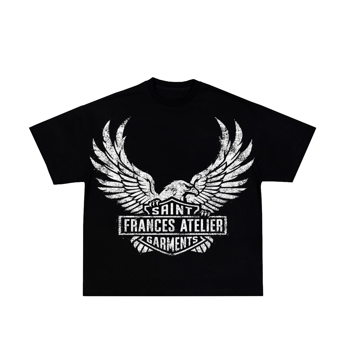 "MOTORist" Black Tee