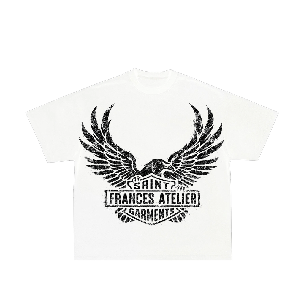 "MOTORist" White Tee